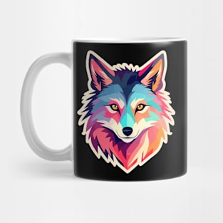 Wolf Illustration Mug